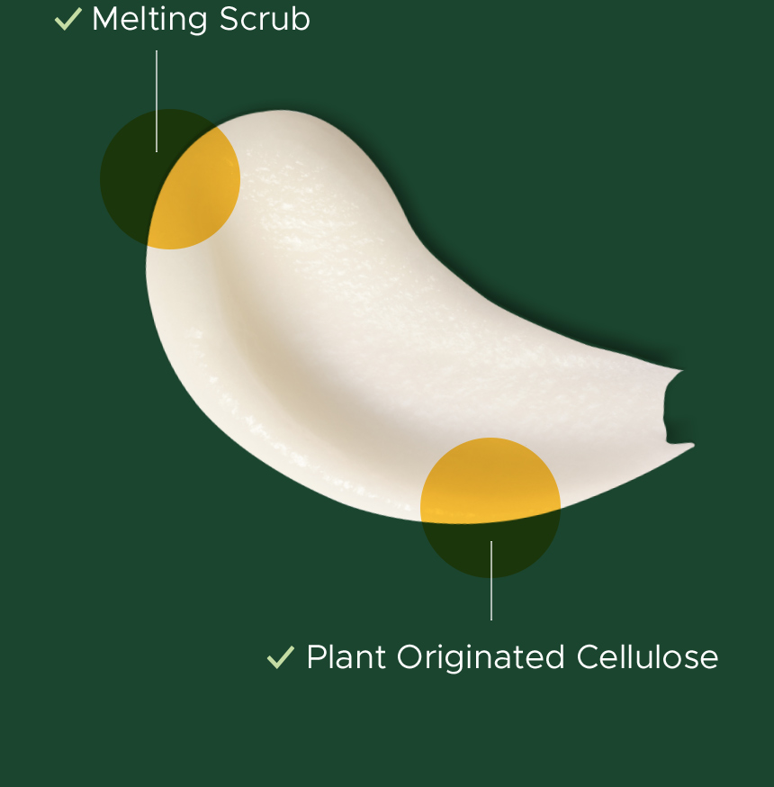 Melting Scrub / Plant Originated Cellulose